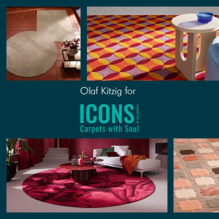 
𝗖𝗔𝗥𝗣𝗘𝗧 𝗖𝗢𝗟𝗟𝗘𝗖𝗧𝗜𝗢𝗡
Olaf Kitzigs Entwürfe für ICONS by JAB ANSTOETZ – Carpets with Soul sind eine Hommage an traditionsreiche Materialien globaler Architektur. Mit dem ästhetischen Ansatz „Sachliche Cosyness statt kühler Sachlichkeit“ überträgt er den Charakter von Mosaiken, Terracotta, Sandstrukturen und Webstoffen auf edle Teppiche.
Olaf Kitzig‘s designs for ICONS by JAB ANSTOETZ – Carpets with Soul pay homage to traditional materials used in global architecture. With his aesthetic approach of “functional cosiness instead of cool practicality,” he transfers the character of mosaics, terracotta, sand structures, and woven fabrics to exquisite carpets.
@jabanstoetz 
@jabanstoetzcontract 
#icons #jab #jabanstoetz #kitzig #carpet #carpetcollection #design #designer #carpetswithsoul #interiordesigner #interiordesign #interiors