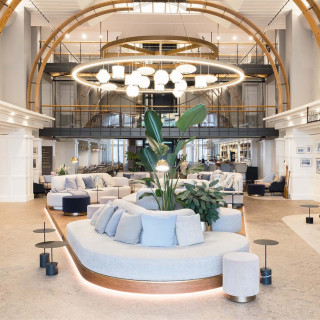 𝗔𝗘𝗗𝗘𝗡𝗟𝗜𝗙𝗘 𝗛𝗢𝗧𝗘𝗟⁠
⁠
The Aedenlife Hotel and Resort in Rügen is based on the themes of dunes, water and life on the island. In combination with the room design, which is reminiscent of a ship‘s bow, numerous maritime echoes are visible. Custom-made sofas nestle together in an equally elegant and cosy way.⁠
⁠
⁠
@aedenlife.hotel.resort.ruegen⁠
⁠
Design by Kitzig Interior Design⁠
Fotos: Marvin Schwienheer⁠
⁠
#kitzigdesignstudios #kitziginteriordesign #interiordesign⁠ #hotelbrand #hotelconsulting #hotelinvest #hoteldevelopment #hositality #revitalisation #hoteldesign #foodcourt #hospitalityinvest #hospitalitydevelopment⁠