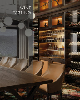 𝗪𝗜𝗡𝗘 𝗧𝗔𝗦𝗧𝗜𝗡𝗚
The presentation of exquisite wines in glass wine fridges and walk-in wine storage facilities demonstrates wine expertise and at the same time invites you to taste and enjoy them - whether in bars, restaurants or homes.
Design by Kitzig Interior Design
#kitzigdesignstudios #kitziginteriordesign #interiordesign #interior #hotel #restaurant #winetasting #winebar #privateresidence #vinothek #winepresentation #wine #winetime #bardesign