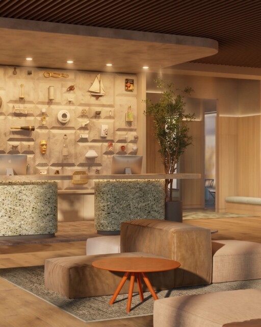 Hospitality concept⁠
In a variety of ways, the design concept reflects the four core values &ldquo;at home, connect, green and in the city&rdquo; which merge into the &ldquo;relaxed hub&rdquo;, a place that offers a multitude of options to suit individual needs.⁠
⁠
#Kitzigstudios #KitzigIdentities #concept #Interior⁠