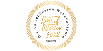 Nominierung 2022 schönste Wohnkonzepte