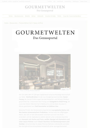 Gourmetwelten-titel Presse
