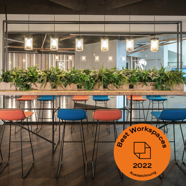 Best Workspaces 2022 — Auszeichnung für das Office Headquarters in Essen!