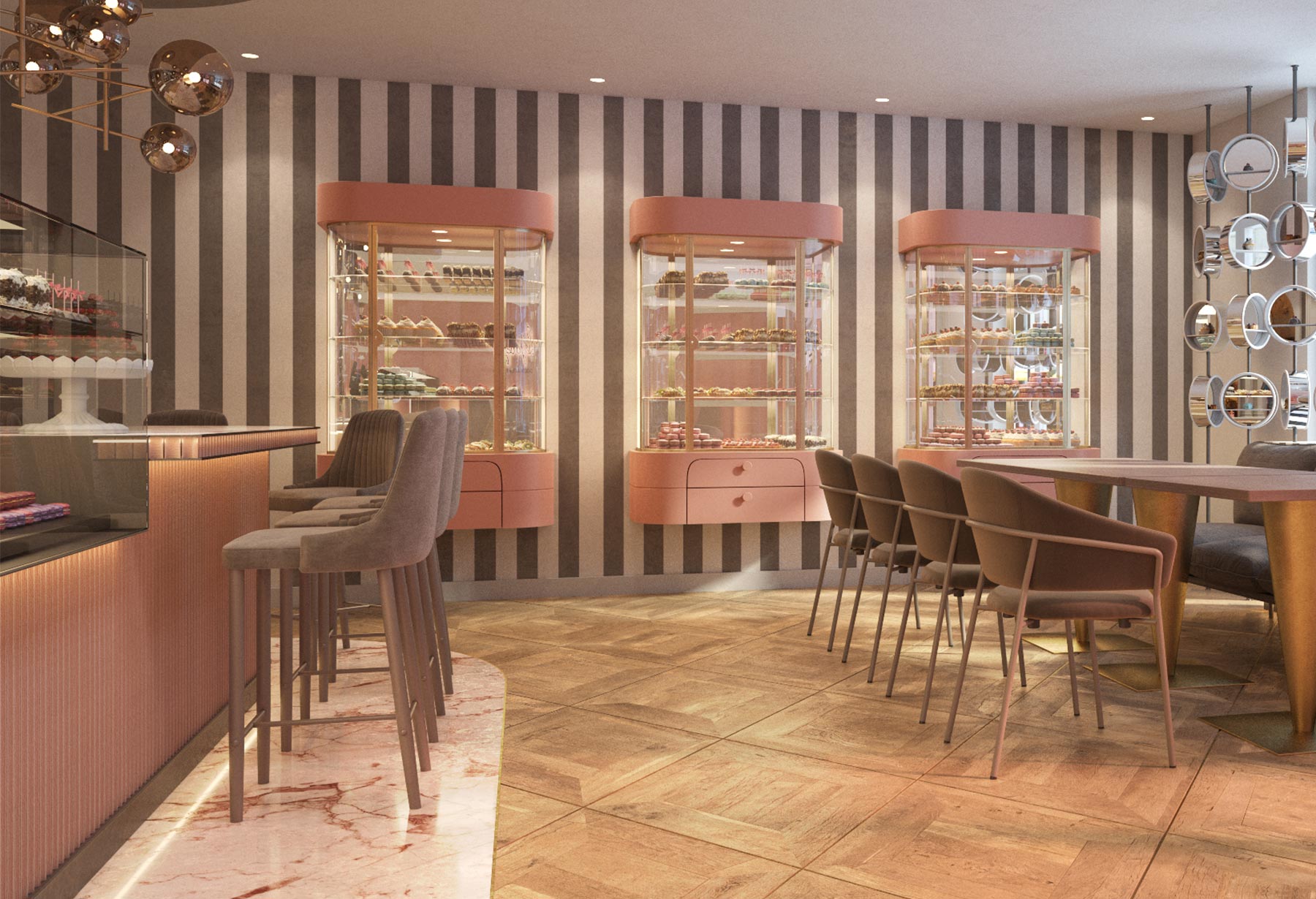 Branded Shop Concept for Chocolatiers