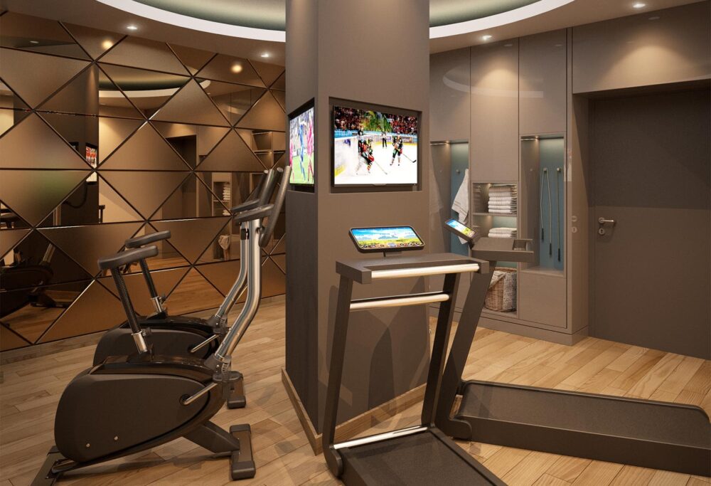 Fitness Areas —  Hotels