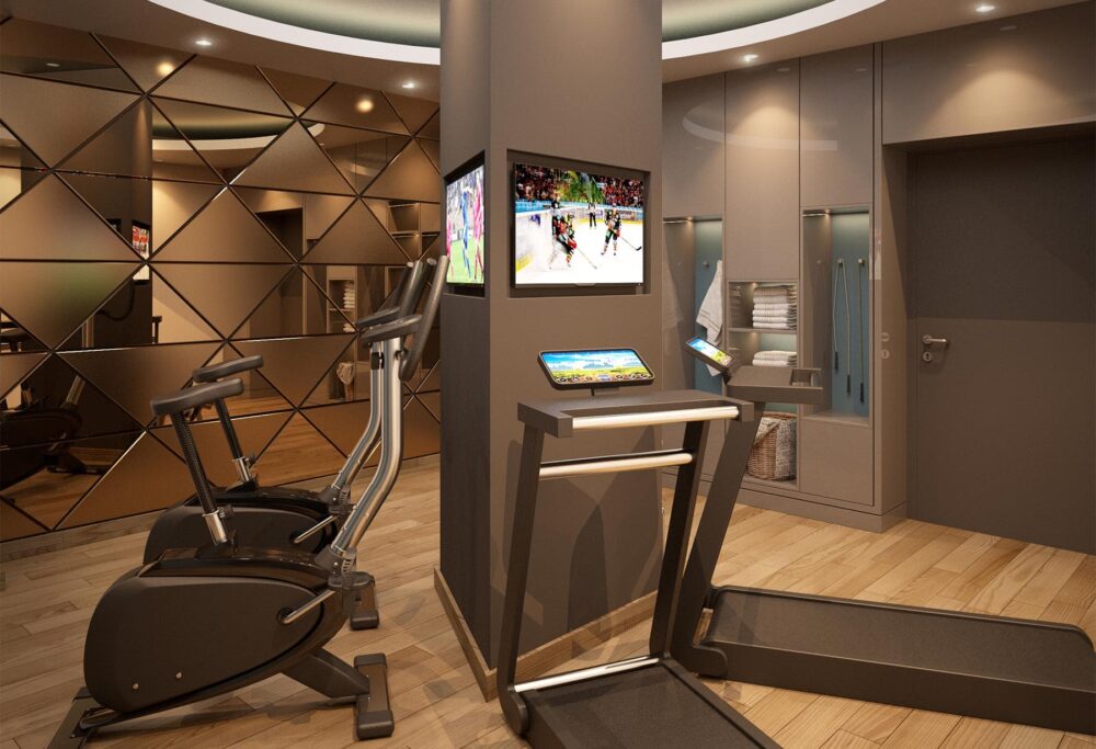 Fitness Areas — Hotels