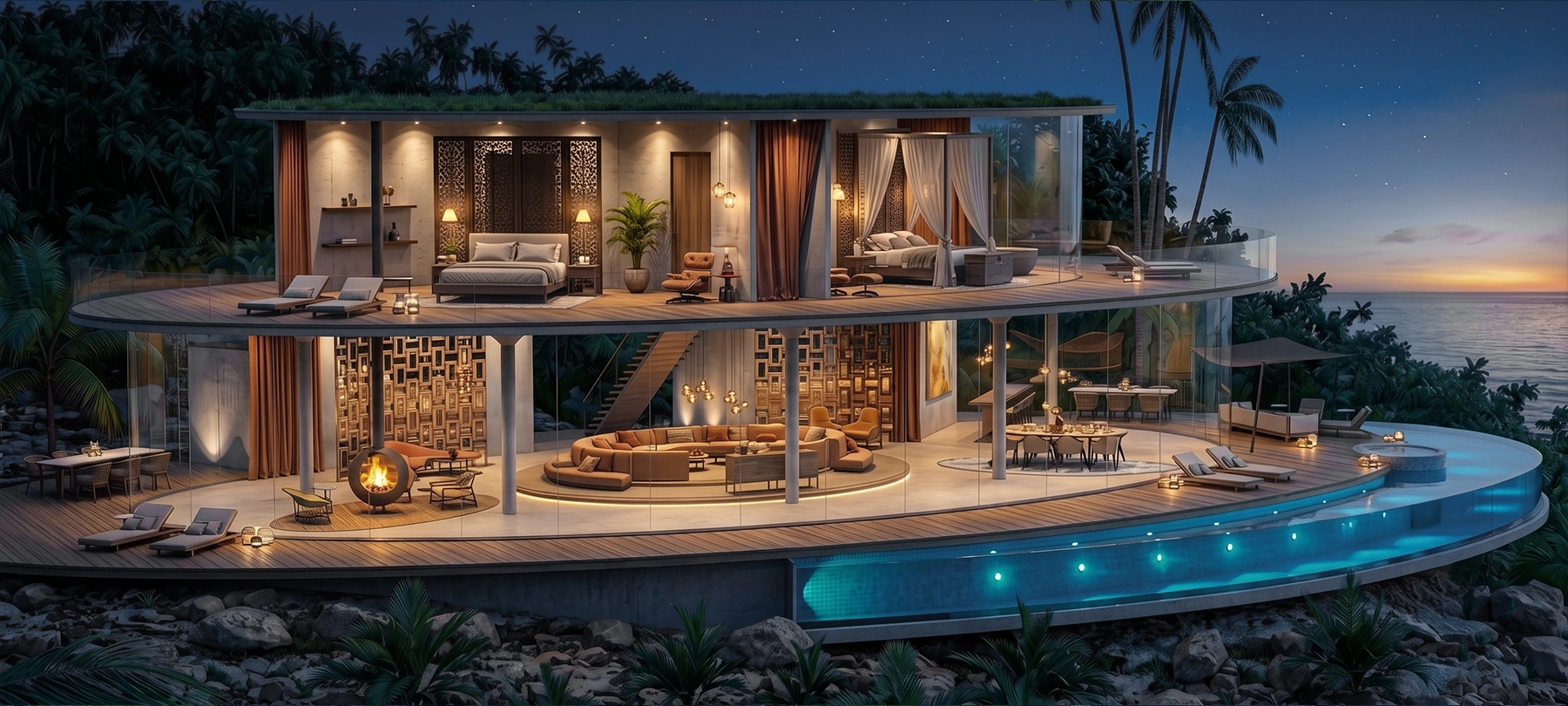 Island Resort &mdash; Pazifischer Ozean