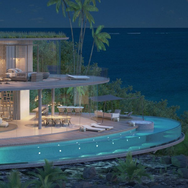 Island Resort Private Villas — pacific ocean