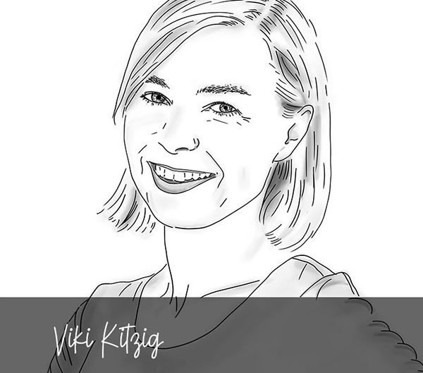 Viki Kitzig im Portrait