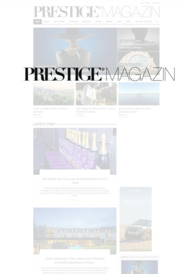 Prestige-Magazin-titel Presse