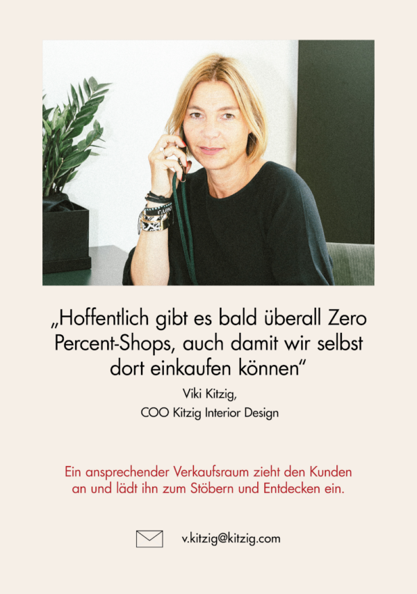 Zero Percent — Eröffnung Shop mit Café