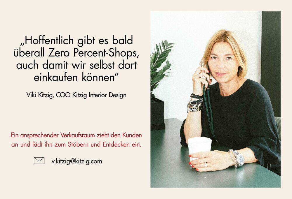 Zero Percent — Eröffnung Shop mit Café