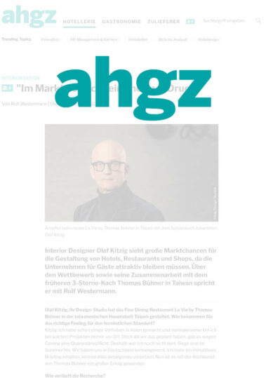 ahgz_Interview_laVie-titel Presse