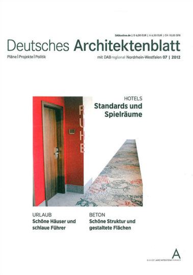 architektenblatt-titel Presse