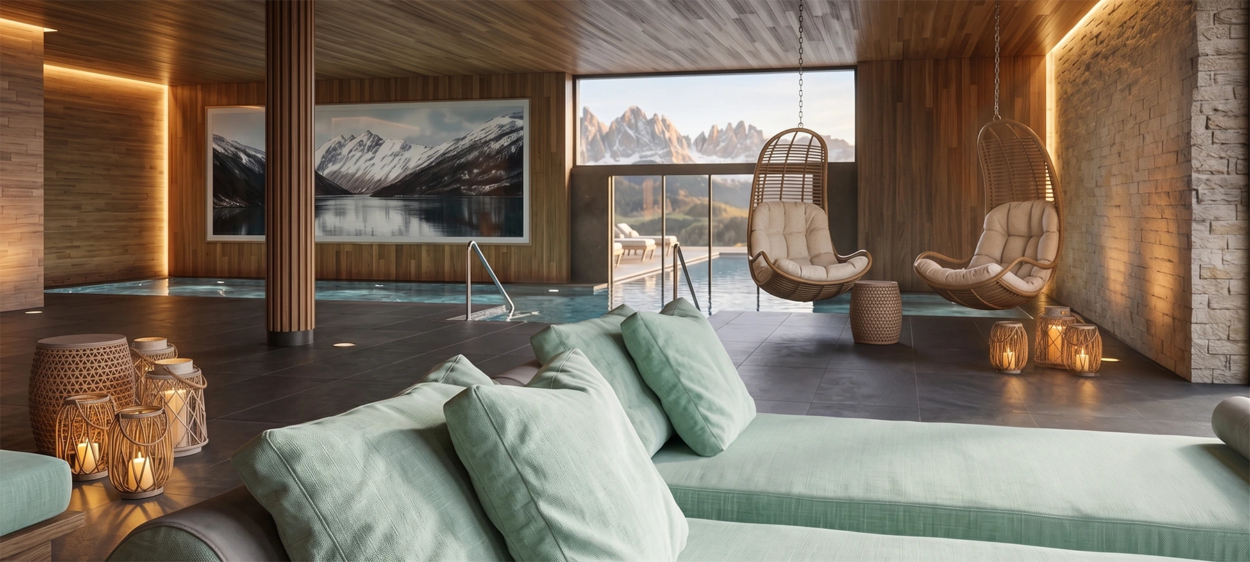 Hotel SPA & Wellness Area — international & national selection AT, CH, DE, ES, RU, US