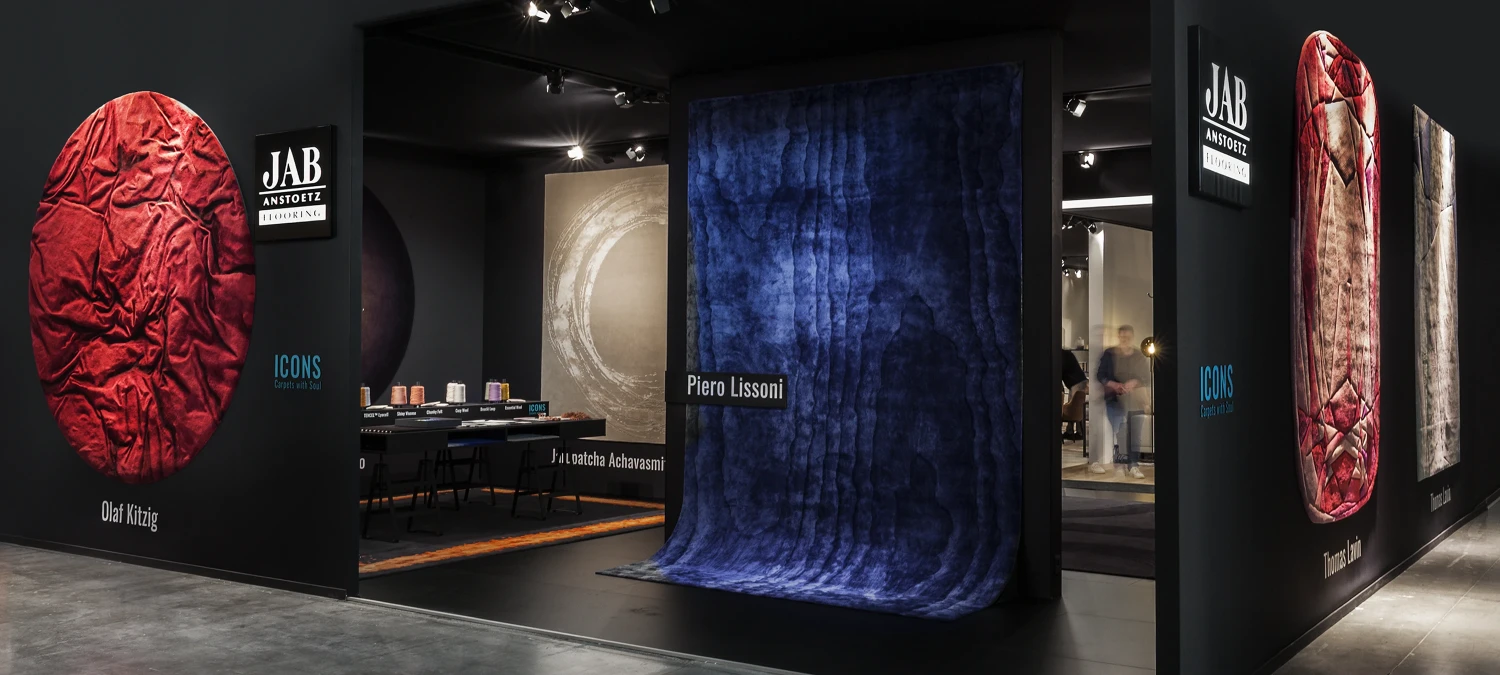 Olaf Kitzig entwirft für die ICONS Carpet Collection von JAB ANSTOTZ