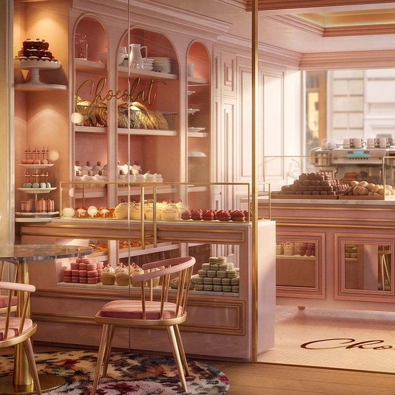 Chocolaterie &mdash; New York, Boston, Atlanta, US