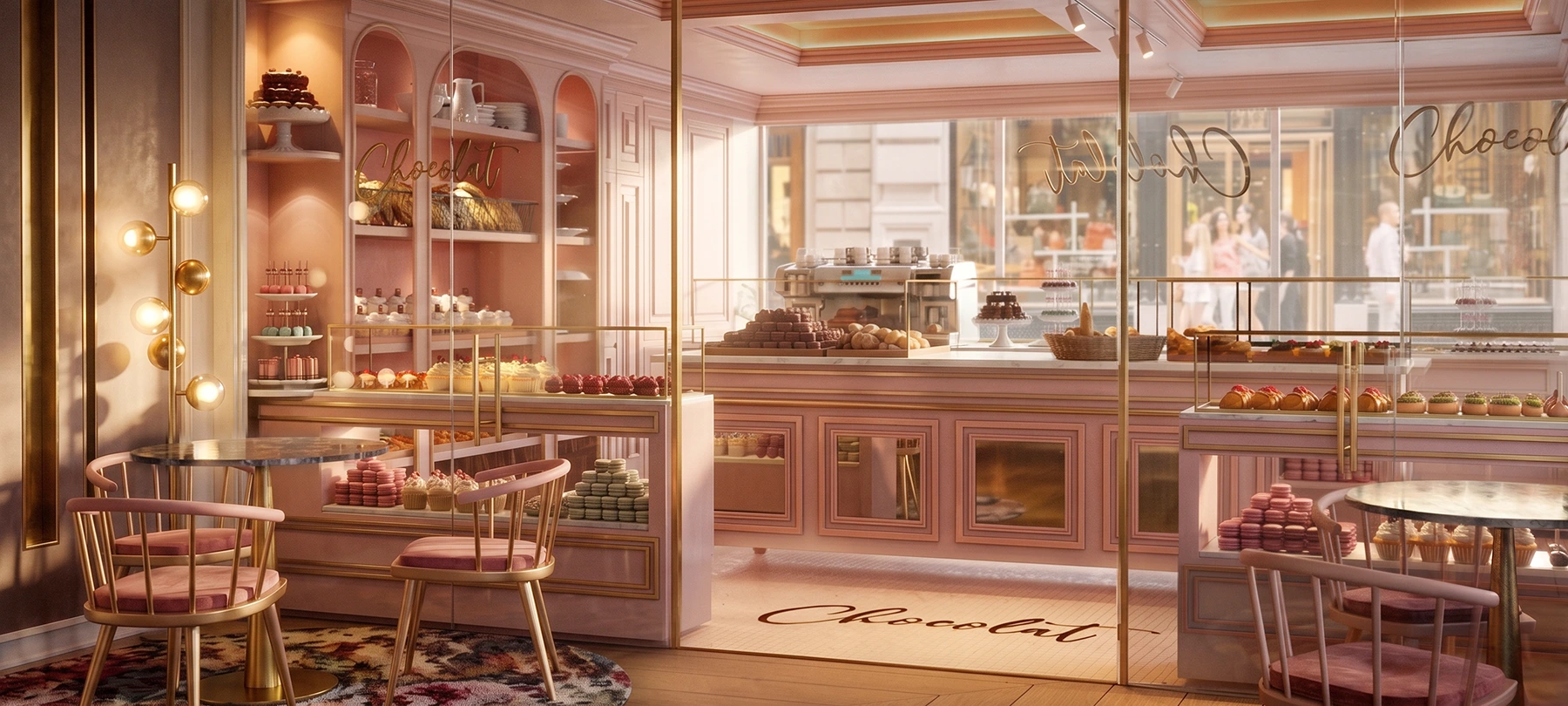 Chocolaterie — New York, Boston, Atlanta, US