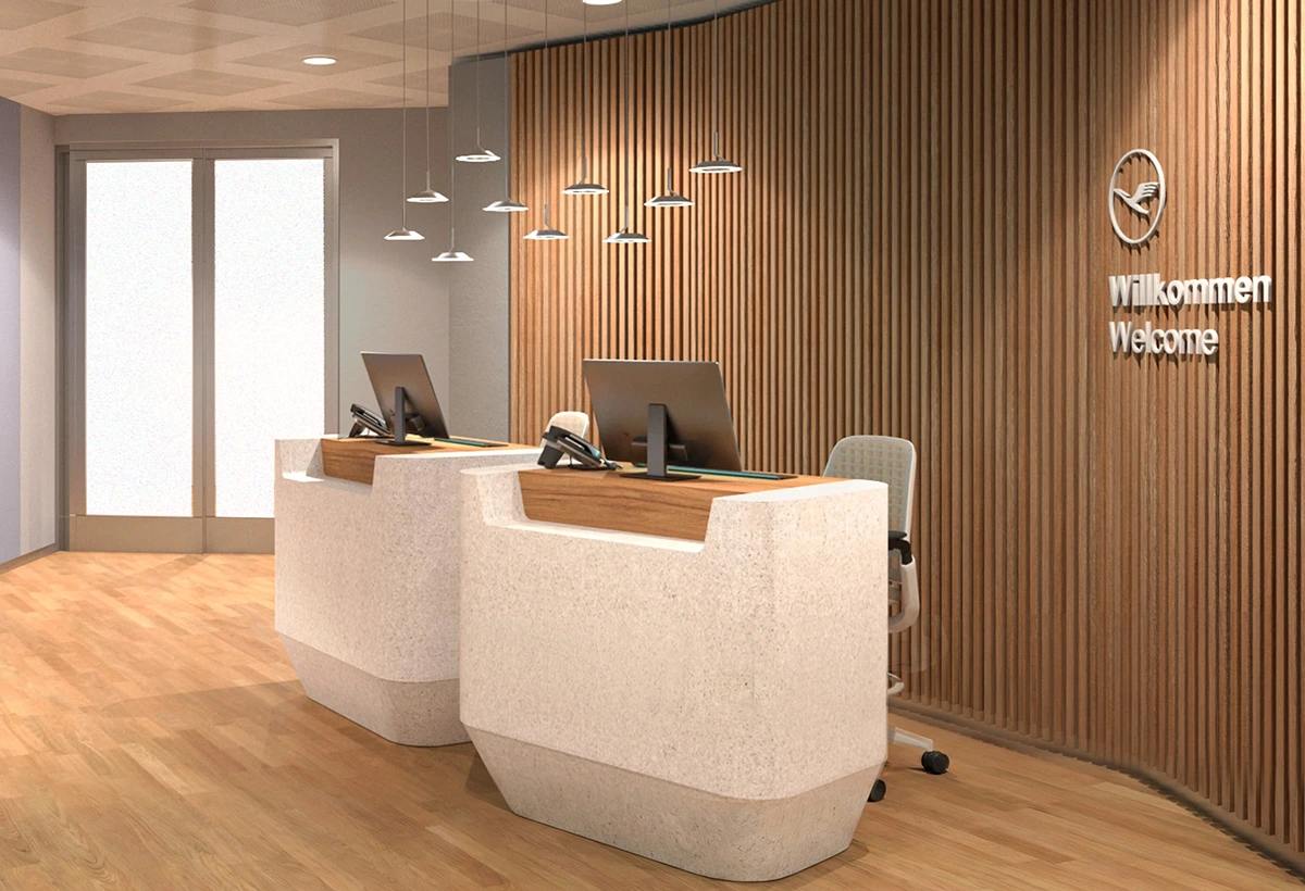 Lufthansa Lounges &mdash; international & national selection DE, GB, IT, US